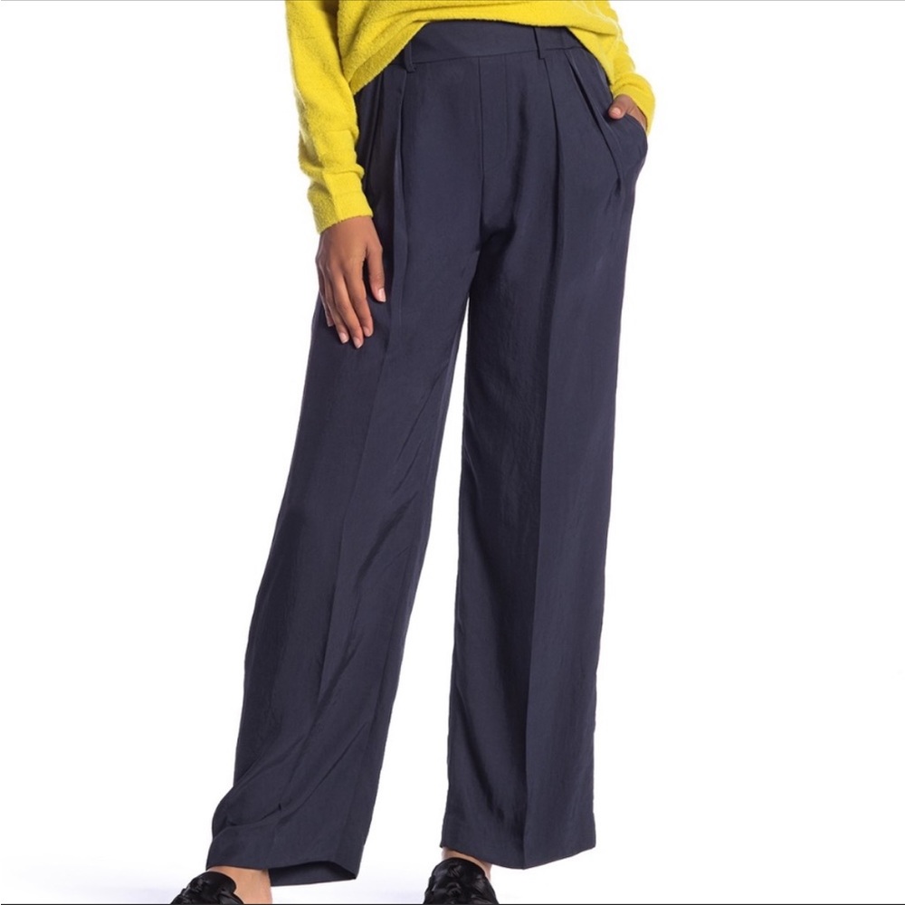 Vince Pull-on Pants, Navy, Size Small